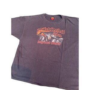 Biketoberfest 2011 Daytona Beach T-Shirt 3XL Hot Leathers Motorcycle Biker